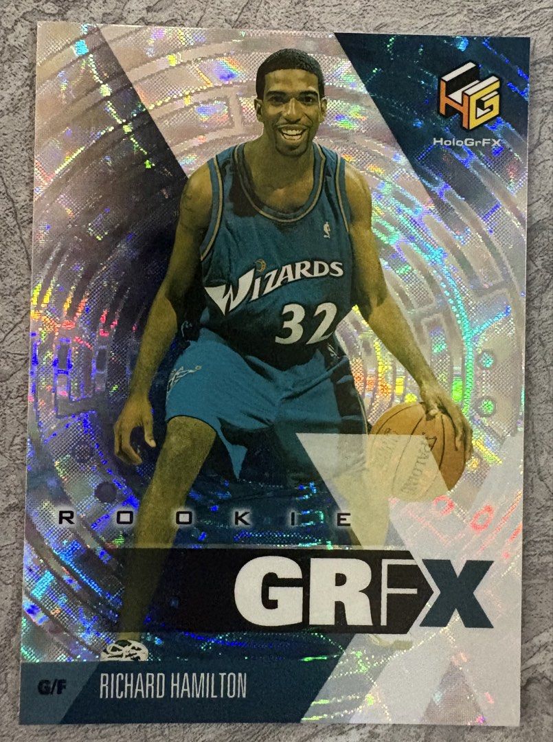 Richard Hamilton 72 (Category: Raw Singles) located in Manila. Submitted by steadycards80 (Listing ID 1465584841, Image 1). Description: Rookie card .