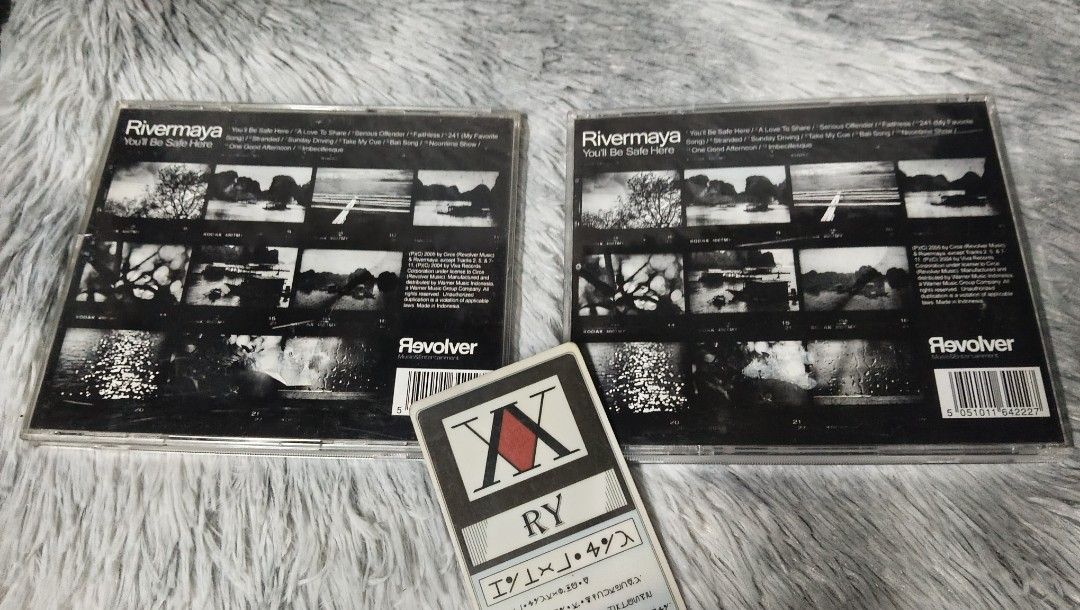 Rivermaya You'll Be Safe Here CD Album (Category: CDs & DVDs) located in General Mariano Alvarez. Submitted by greenyjean48745 (Listing ID 1465632371, Image 2). Description: - RARE Rivermaya - You'll Be Safe Here - 3500 each - Indonesian pressing - Revolver Music - J&T or Lalamove delivery .