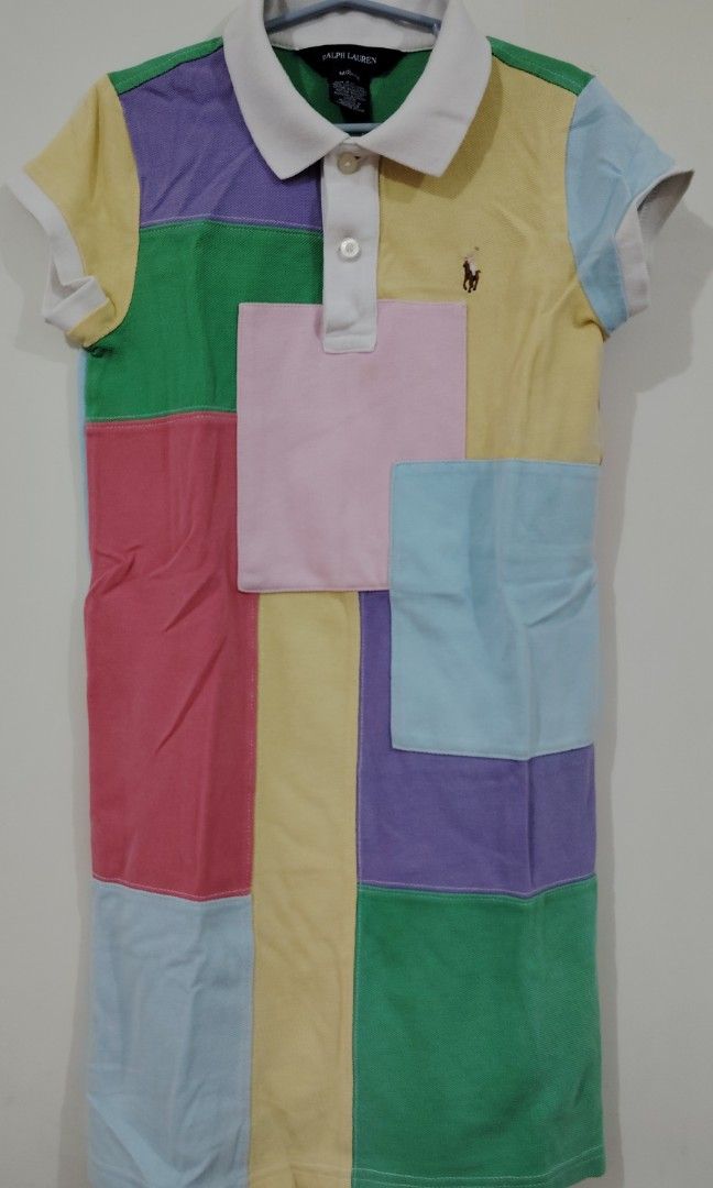 RL Patch Dress (Category: Babies & Kids Fashion) located in Manila. Submitted by nobleflower_f701b3 (Listing ID 1465609659, Image 1). Description: RL patch dress 8-10Y EUC-LN.