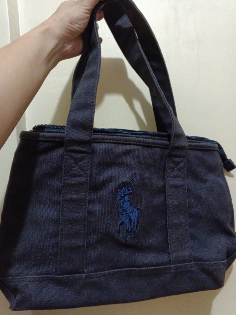 RL shoulder bag (Category: Shoulder Bags) located in Valenzuela. Submitted by momofthreee (Listing ID 1465619715, Image 1). Description: dark navy blue with signs of usage but still presentable PM for other queries.
