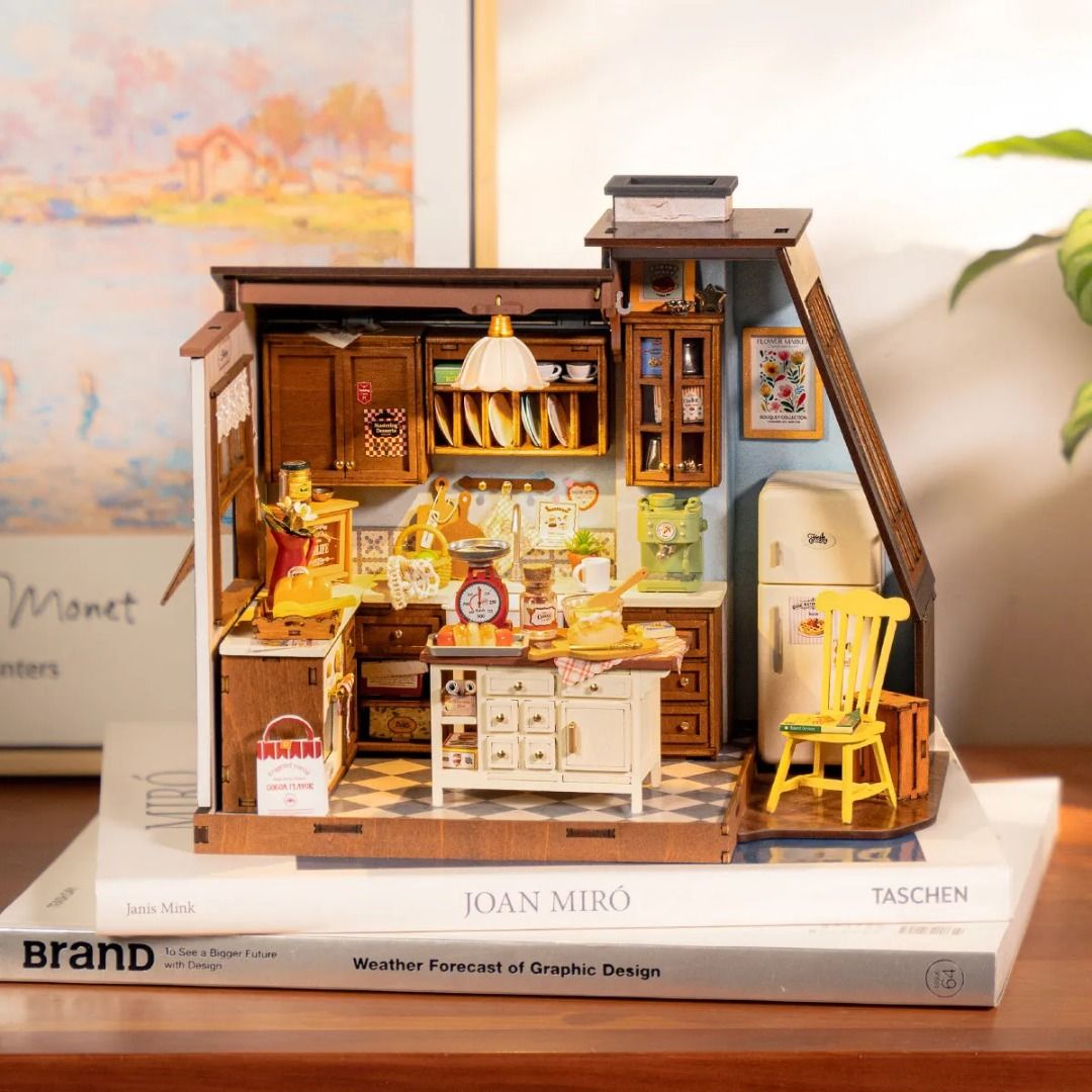 Rolife DIY Miniature House - Baking Kitchen DG172 (Category: Vintage Collectibles) located in Santa Rosa. Submitted by missgranny (Listing ID 1465674926, Image 3). Description: Brand new, perfect for gifts! Original Price P2,900.