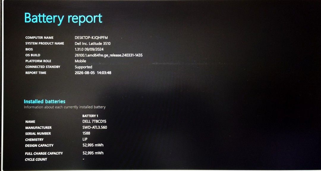 Rush repriced Dell Latitude 3510 i5 10th Gen (Category: Laptops & Notebooks) located in Pasay City. Submitted by quickfire_47cc76 (Listing ID 1465664766, Image 3). Description: Dell Latitude 3510 i5 10th Gen 8gb / 256gb Newly formatted With Latest office Fully activated Test to sawa 09479772098 for pickup only pasay area..
