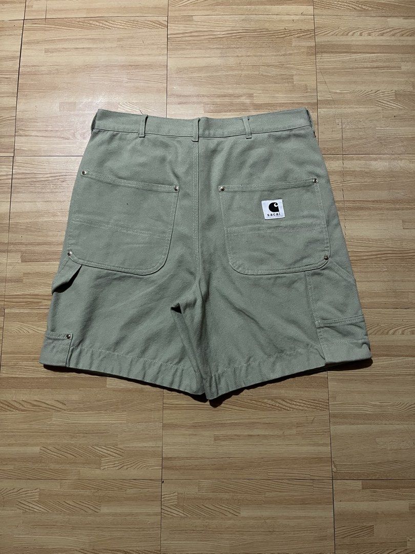 Sacai x Carhartt Double Knee Carpenter (Category: Shorts) located in Angeles City. Submitted by brkebys (Listing ID 1465734780, Image 1). Description: Excellent condition No issue.