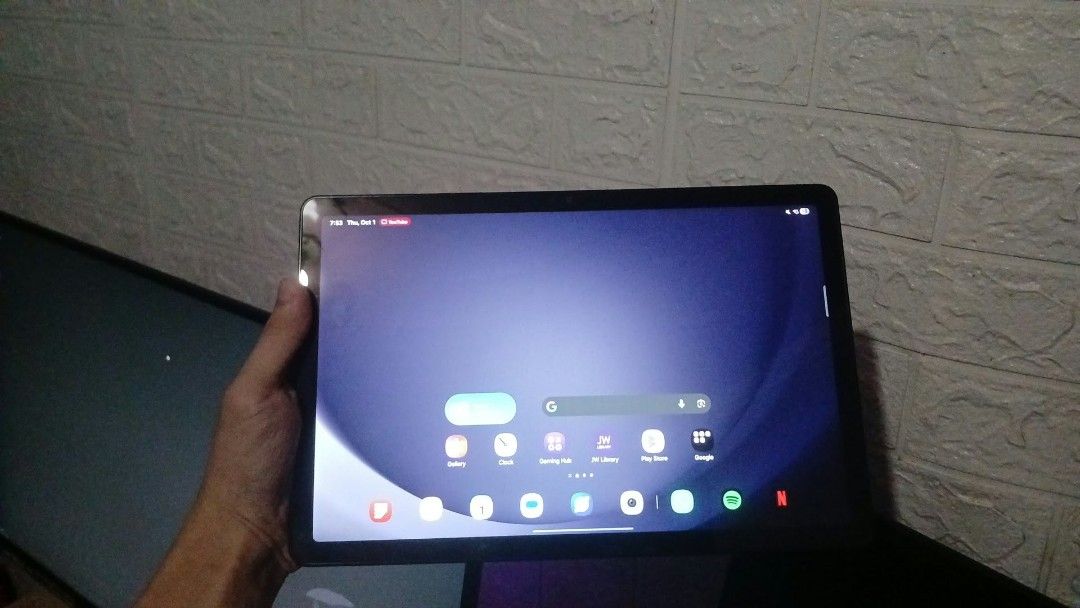 Samsung Galaxy Tab A9+ (Category: Android) located in Talisay. Submitted by jeygi67 (Listing ID 1465749624, Image 2). Description: 7 months old rfs-litely used by the owner just wants it gone negotiable pa 8gb ram 128gb storage dm for more specs.