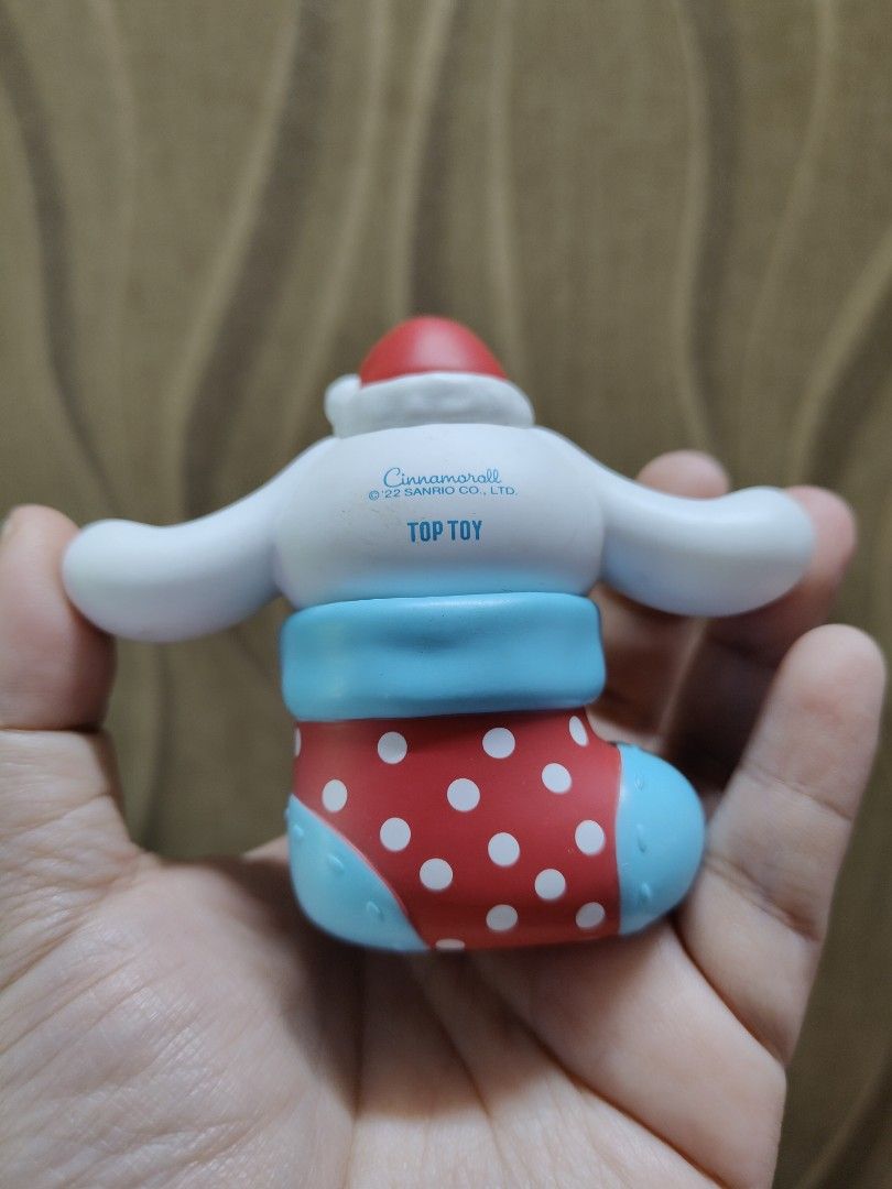 Sanrio Cinnamoroll Vinyl Figure (Category: Plushies & Soft Toys) located in Santa Rosa. Submitted by mmps249.1 (Listing ID 1465740295, Image 2). Description: Crossposted Mine now, pay now shipping courier: JRS only Gcash payment upon order No reservations.