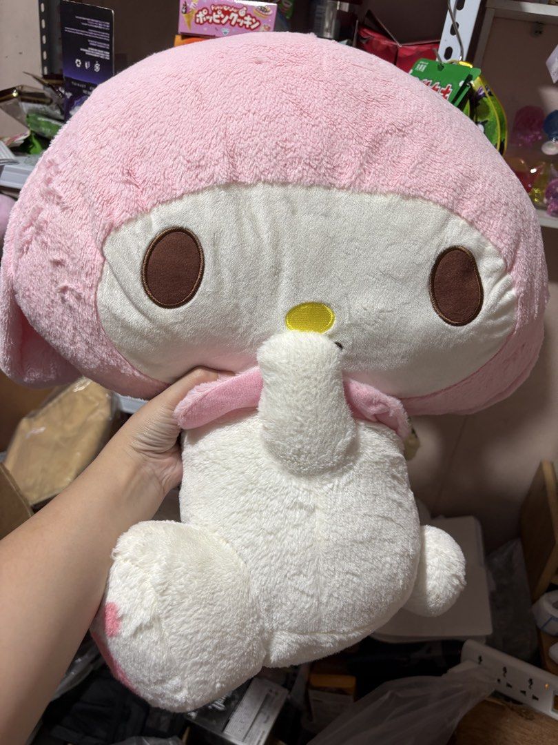 Sanrio: My Melody Jumbo Plush (Category: Plushies & Soft Toys) located in Baguio. Submitted by guzmankitsune (Listing ID 1465711244, Image 1). Description: .
