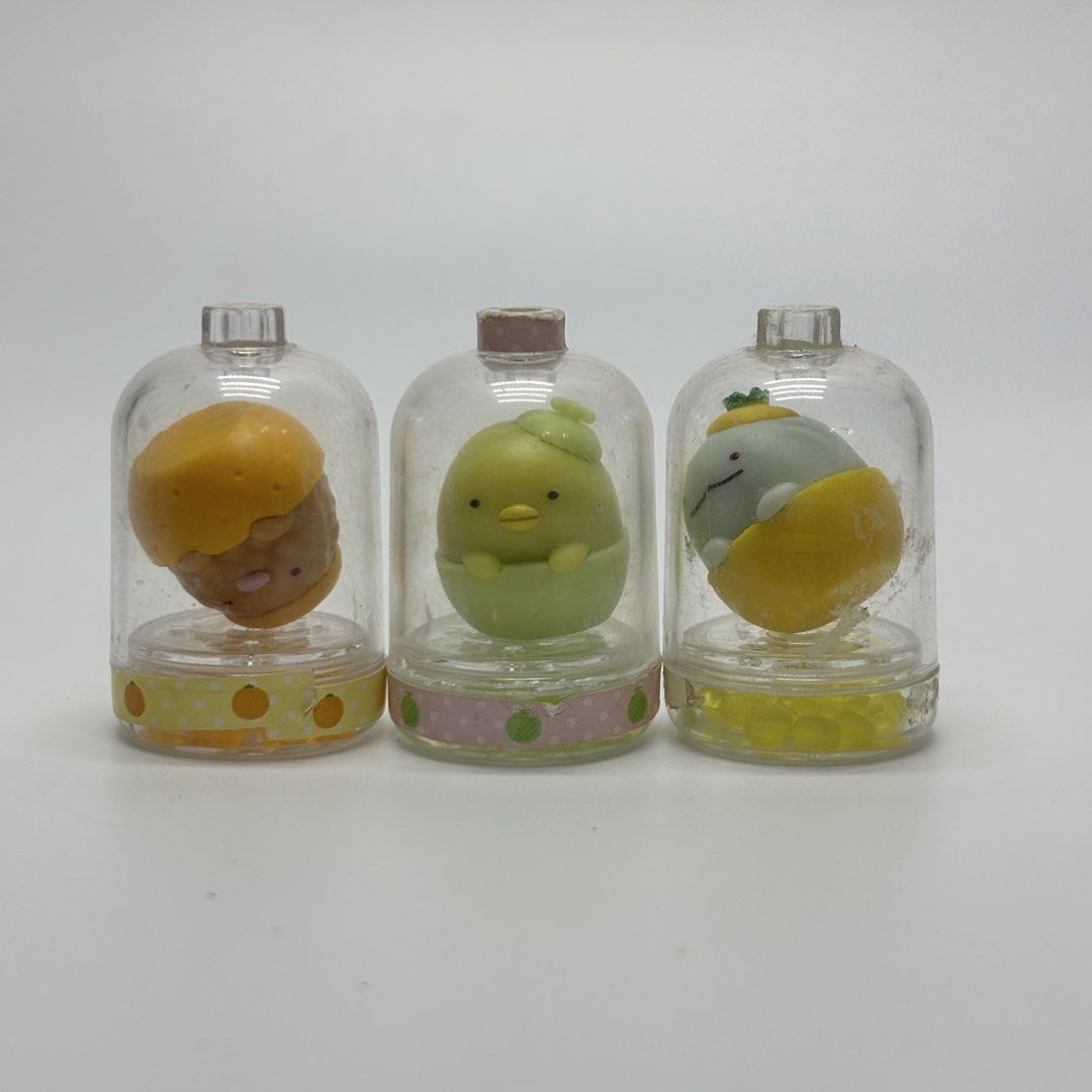 San-X Sumikko Gurashi Candy Bottles Mini Figure Set (Category: Character Goods) located in General Trias. Submitted by shxx_phine (Listing ID 1465675423, Image 1). Description: 📌LP posted, PLS refrain from haggling 📌 all items are japan surplus finds 📌 STRICTLY mine now, pay after invoice 📌 NO RUSH shipping (we ship every tues & fri, depending on our availability) 📌 NO cancellation, return and refunds mod | j&t, lalamove mop | gcash , mariba