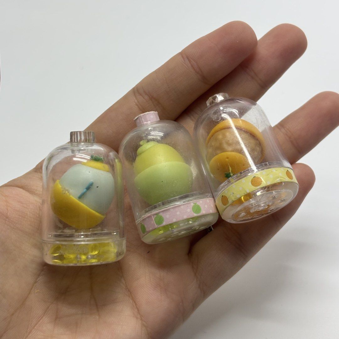 San-X Sumikko Gurashi Candy Bottles Mini Figure Set (Category: Character Goods) located in General Trias. Submitted by shxx_phine (Listing ID 1465675423, Image 2). Description: 📌LP posted, PLS refrain from haggling 📌 all items are japan surplus finds 📌 STRICTLY mine now, pay after invoice 📌 NO RUSH shipping (we ship every tues & fri, depending on our availability) 📌 NO cancellation, return and refunds mod | j&t, lalamove mop | gcash , mariba
