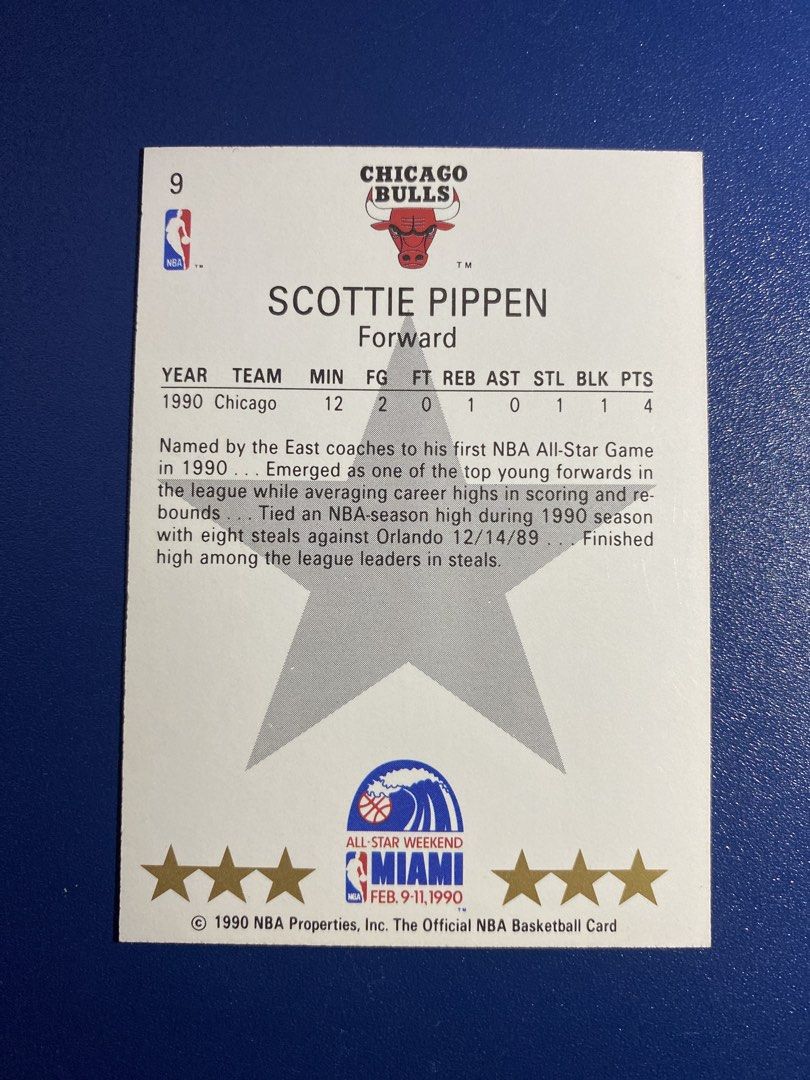Scottie Pippen NBA Hoops - [ASG] #9 (Category: Raw Singles) located in Batangas. Submitted by hobbysyo (Listing ID 1465637629, Image 2). Description: Mop Gcash or Bpi Addl sf.