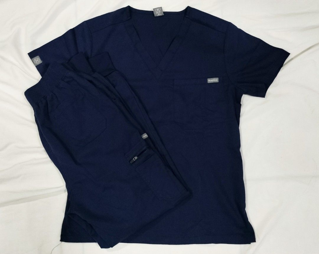 Second hand Scrubs (Category: Sets or Coordinates) located in Manila. Submitted by medspahan24888 (Listing ID 1465675040, Image 2). Description: FOR SALE! Second Hand Scrubs RED: WeNurse Scrubs - 200 pesos NAVY BLUE: NiaaHinn XS - 280 pesos Both in very good condition No broken zippers or tears 😊 RFS: Decluttering Please send DM for inquiries .