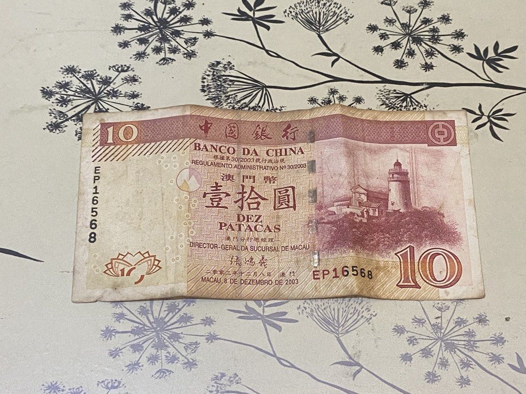Set of 2 Different HKD 20 Notes | currency collection bundle (Category: Currency) located in Mandaluyong City. Submitted by isseysimona (Listing ID 1465719889, Image 3). Description: take both HKD for PHP 350!! -> swipe for 10 Macanese Pataca Banknote, selling for PHP 100 take all: PHP 400 rfs: decluttering + currency exchange didn’t accept them 😓.