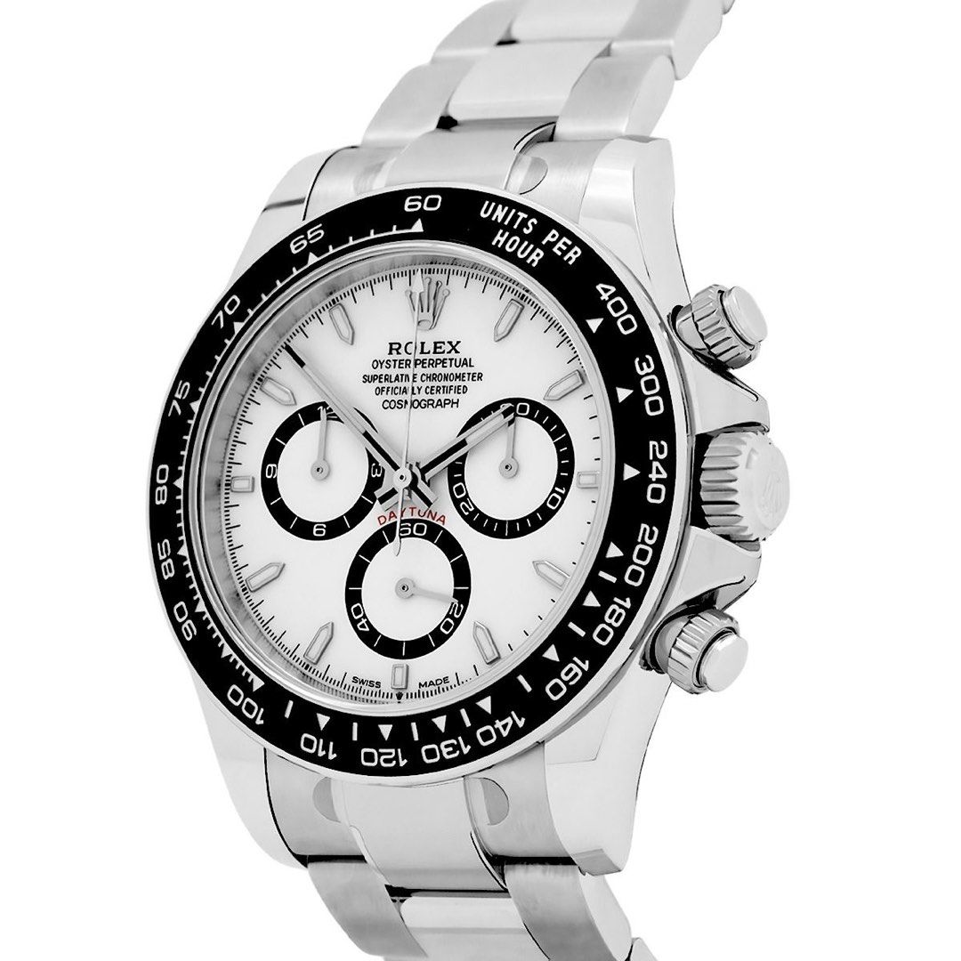 SgWatchHub! New Jul 2026 Rolex Daytona 126500LN 126500 White Dial Oyster (Category: Watches) located in Singapore. Submitted by sg-watch-hub (Listing ID 1465692762, Image 1). Description: Discover SgWatchHub.sg — the smart way to manage everything about your watch, all in one place. From finding your next timepiece to getting expert care for the one you love, SgWatchHub connects you to watch specialists, competitive prices, and essential services