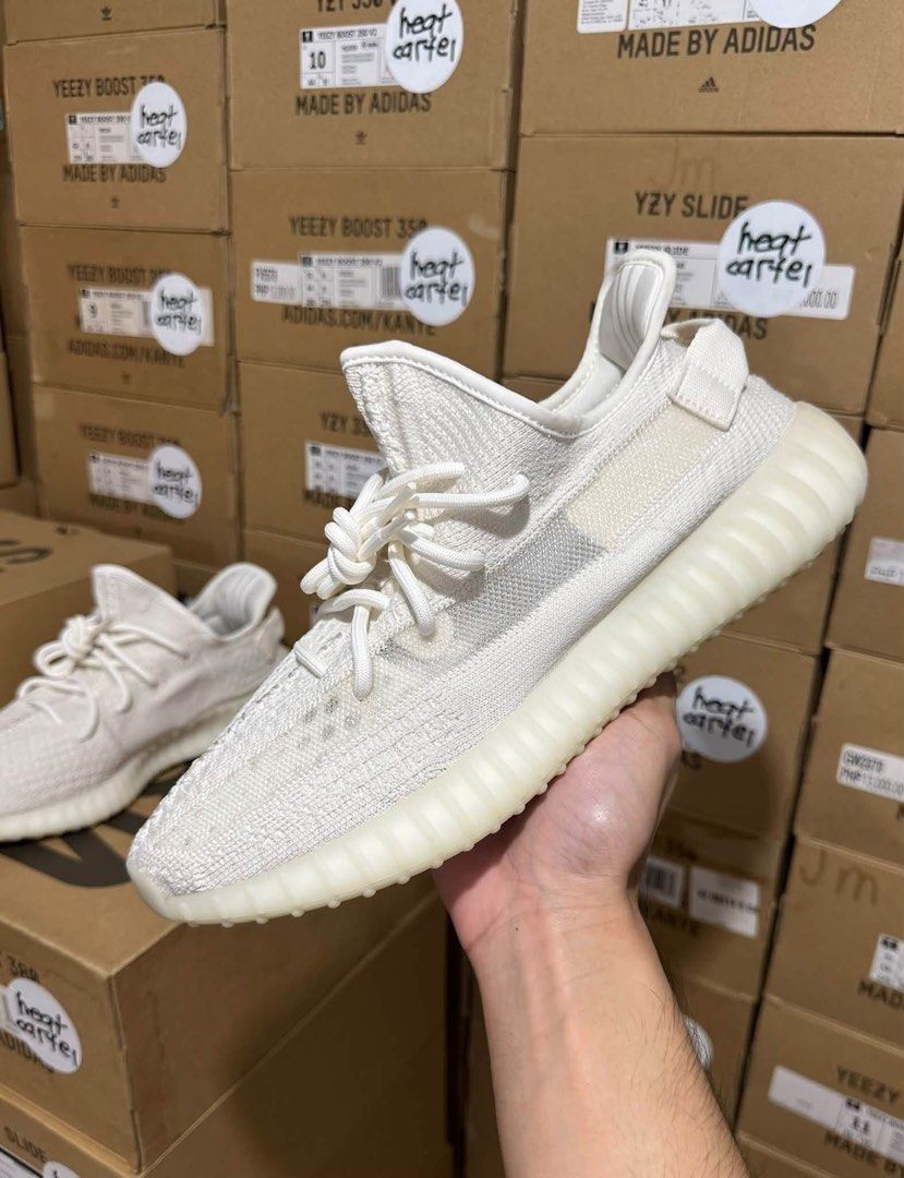 size 10.5 Yeezy 350 V2 (Category: Sneakers) located in Cavite. Submitted by heatcartel_ (Listing ID 1465596118, Image 1). Description: size 10.5 mens Yeezy 350 V2 👟 accepting COD/COP nationwide 🚚 Bone brand new pair only ₱11,500 Onyx brand new ₱13,500 Steel grey brand new ₱12,500 Mono clay used 1x ₱5,900 vermosa / evia alabang / ATC meet up📍.