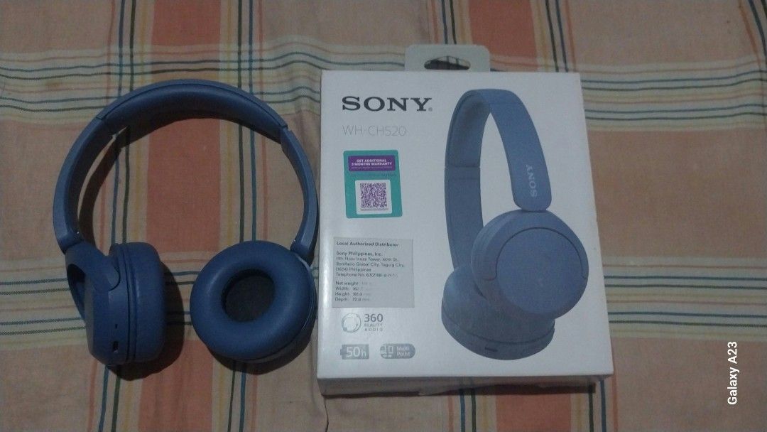 Sony Bluetooth Headset WH CH 520 (Category: Other Gadgets) located in Manila. Submitted by alexanderm35255 (Listing ID 1465720747, Image 1). Description: Complete with box no issue.