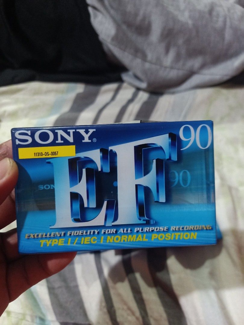 Sony EF 90 Blank Audio Cassette Tape i (Category: Other Stationery & Craft) located in Manila. Submitted by miguelmatt20434 (Listing ID 1465579551, Image 1). Description: .