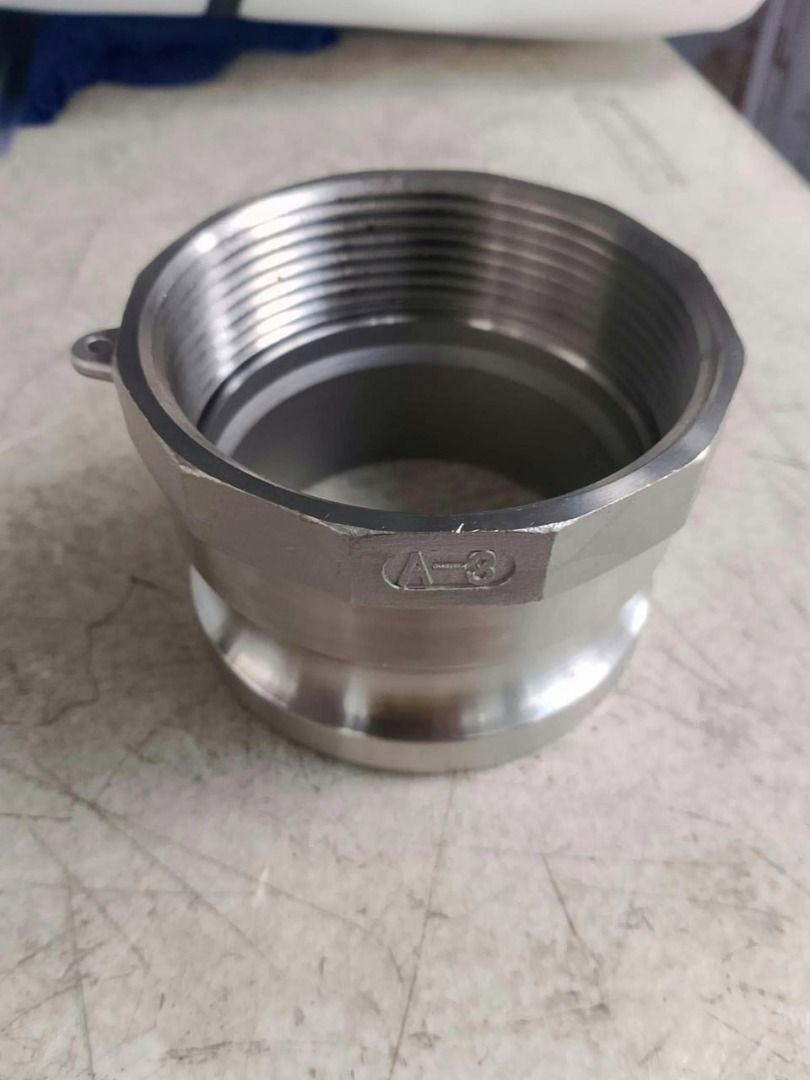STAINLESS 316 CAMLOCK Specs: TYPE A 4" (Category: Construction Tools & Equipment) located in Manila. Submitted by 09171479278_elsie. (Listing ID 1465602557, Image 1). Description: STAINLESS 316 CAMLOCK Specs: TYPE A 4".