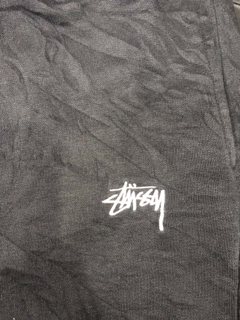 Stüssy Black Sweatshorts (Category: Shorts) located in Zamboanga. Submitted by outtagetme (Listing ID 1465596246, Image 3). Description: - Brand: Stüssy - Item: STUSSY Sweatshorts - Color: Black - Size: Tagged L - Fit/Style: Comfortable for daily wear - Details: Elastic waistband with drawstring, small white signature logo on left leg, one back pocket on the right side color may vary due to lighting 📩📩.