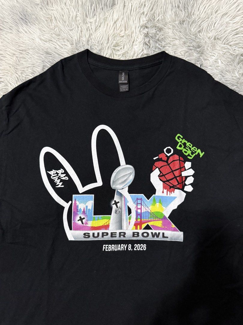 Superbowl 2026 (Category: Tshirts & Polo Shirts ) located in Cavite. Submitted by timsiojo (Listing ID 1465758678, Image 3). Description: Dimension L30W23 Excellent condition Cavite loc .