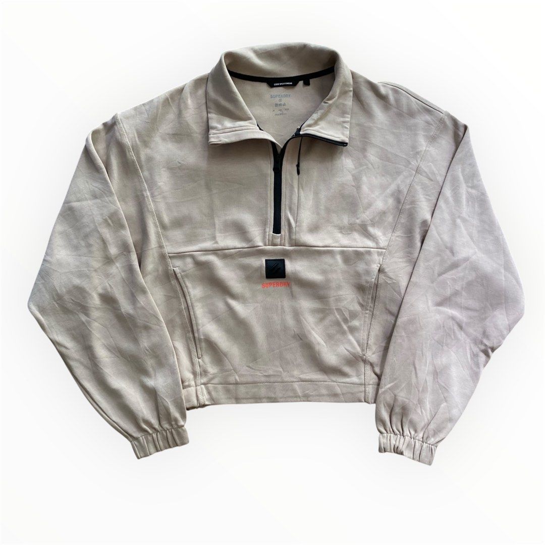 Superdry Sportswear Quarter Zip (Category: Coats, Jackets and Outerwear) located in Davao. Submitted by workmensph (Listing ID 1465747067, Image 1). Description: Size Medium 22” x 22” Excellent Condition.