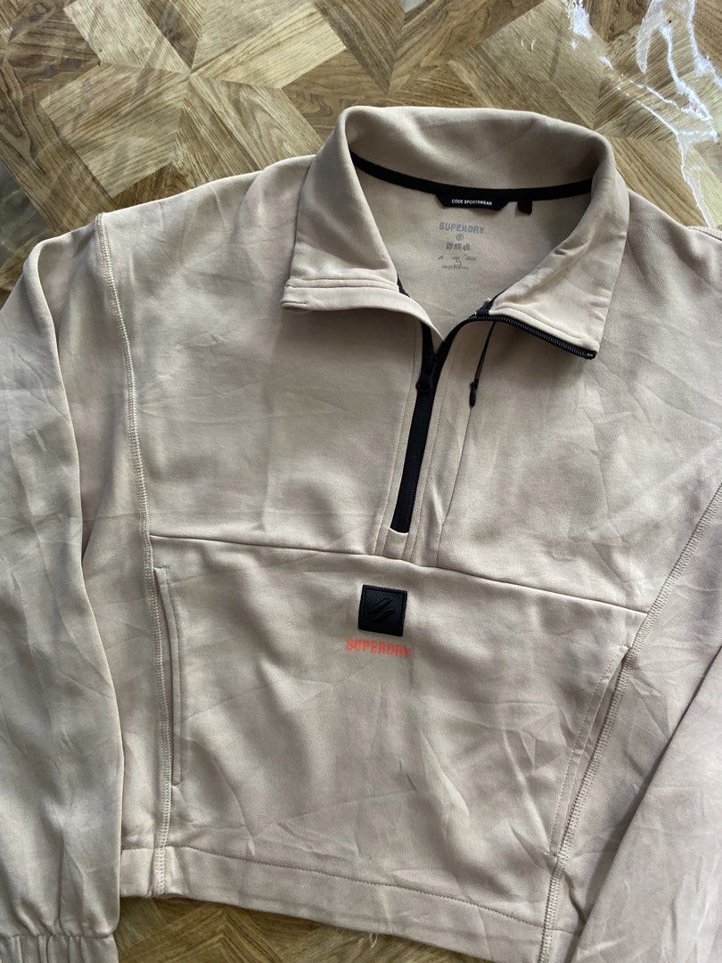 Superdry Sportswear Quarter Zip (Category: Coats, Jackets and Outerwear) located in Davao. Submitted by workmensph (Listing ID 1465747067, Image 2). Description: Size Medium 22” x 22” Excellent Condition.