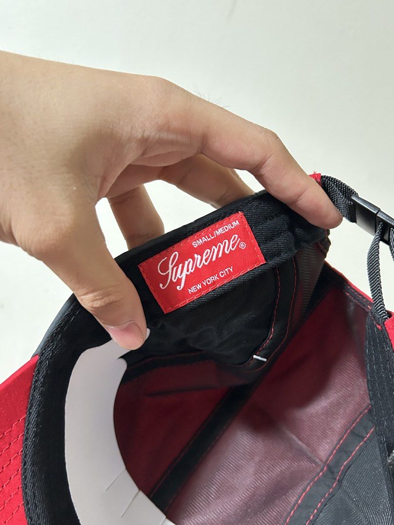Supreme GoreTex Cap (Category: Caps & Hats) located in Manila. Submitted by blessed.drei (Listing ID 1465710875, Image 3). Description: Brandnew with Hangtag Included Adjustable Strap No Issues ₱500 + Shipping 📍 Deca Homes, Manila.
