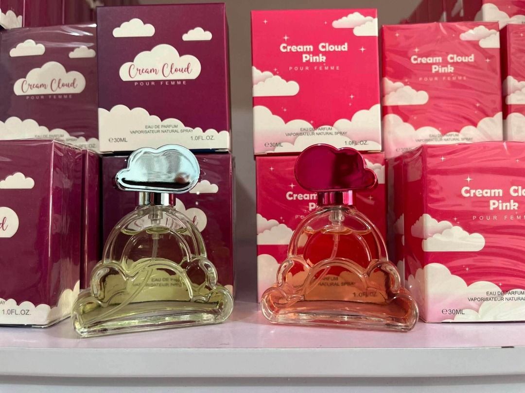 SWEET CLOUD PERFUMES (30ml) (Category: Fragrance & Deodorants) located in Quezon City. Submitted by mjmassortedfinds (Listing ID 1465725193, Image 3). Description: SWEET CLOUD PERFUMES (30ml) 79 each min 10 pcs 75 each min 50 pcs ✅ with box ✅ vanilla caramel scent ✅ oilbased, matagal nagla-last amoy .