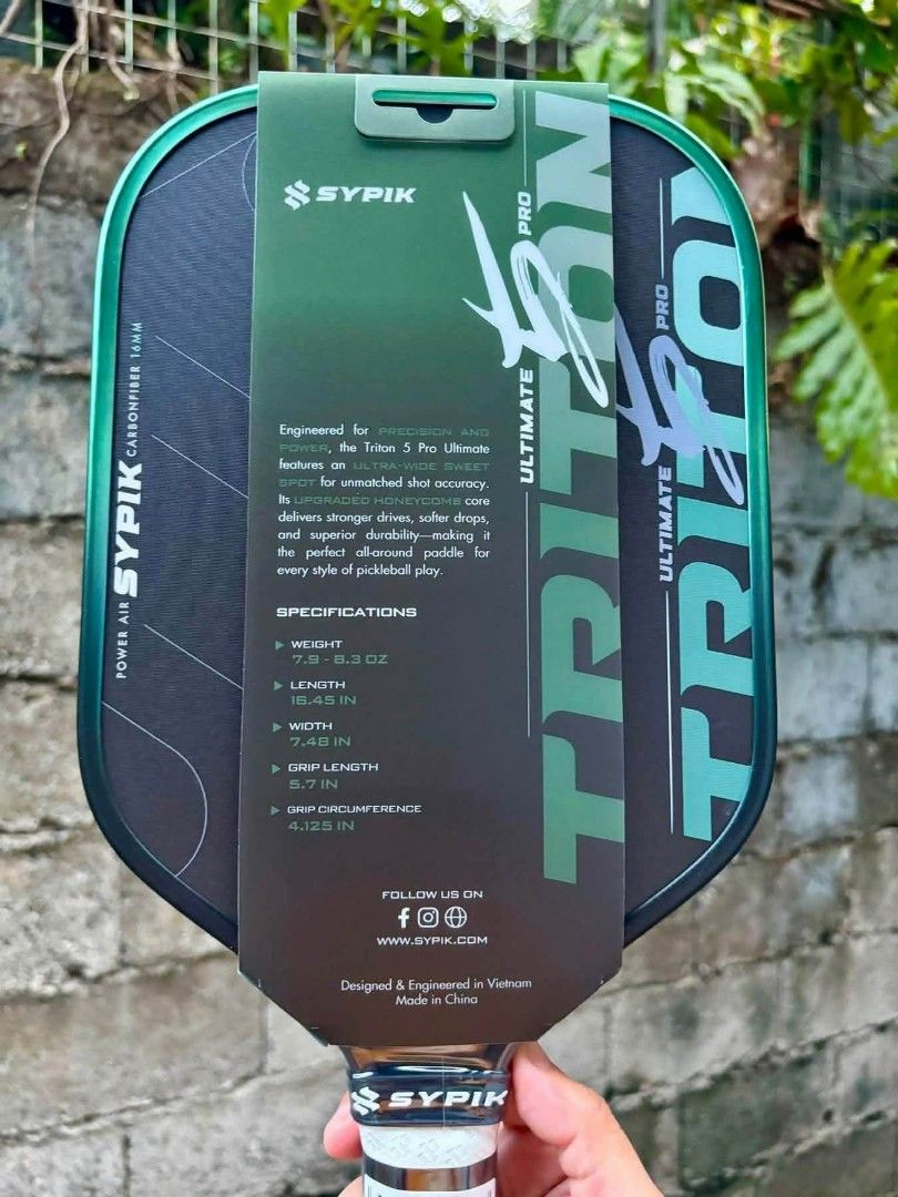 Sypik triton 5 (Category: Racket and Ball Sports) located in Lupon. Submitted by ktsplash11 (Listing ID 1465740251, Image 1). Description: Sypik Triton 5 Brandnew Guaranteed original 2 color available With free edge and grip tape 9500.