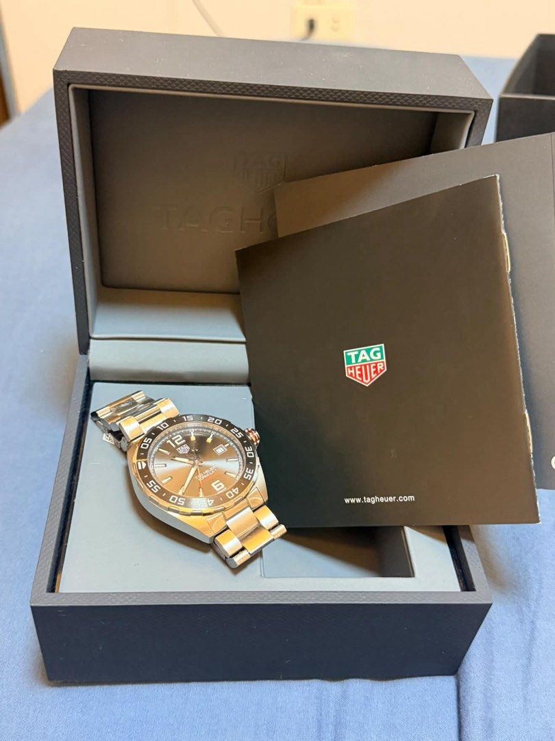 TAG Heuer Formula 1 Calibre 5 (Category: Men's Watches) located in San Pedro. Submitted by topgallen (Listing ID 1465679169, Image 2). Description: ✅TAG Heuer Formula 1 Calibre 5 ✅Ref. WAZ2011.BA0842 ✅Complete Package ✅Mint Condition.