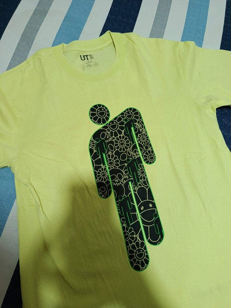 Takashi Murakami Uniqlo (Category: Tshirts & Polo Shirts ) located in Aroroy. Submitted by thelookbookph (Listing ID 1465749500, Image 1). Description: Limited Edition Collab Billie Eilish Takashi Murakami Uniqlo Shirt Small Oversized Fit.