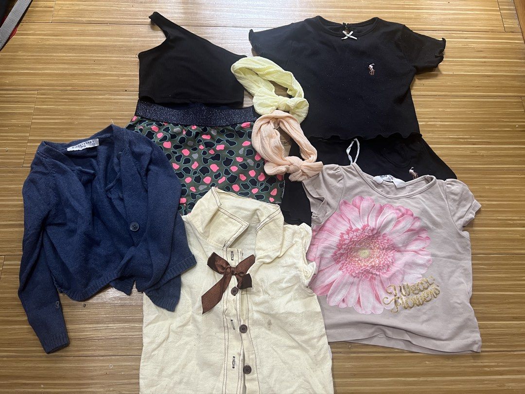 TAKE ALL 150 (Category: Babies & Kids Fashion) located in Makati City. Submitted by immhace19 (Listing ID 1465617658, Image 1). Description: TAKE ALL 120 TERNO & TOP FOR BABY GIRL 12-18 months good condition need wash take all.