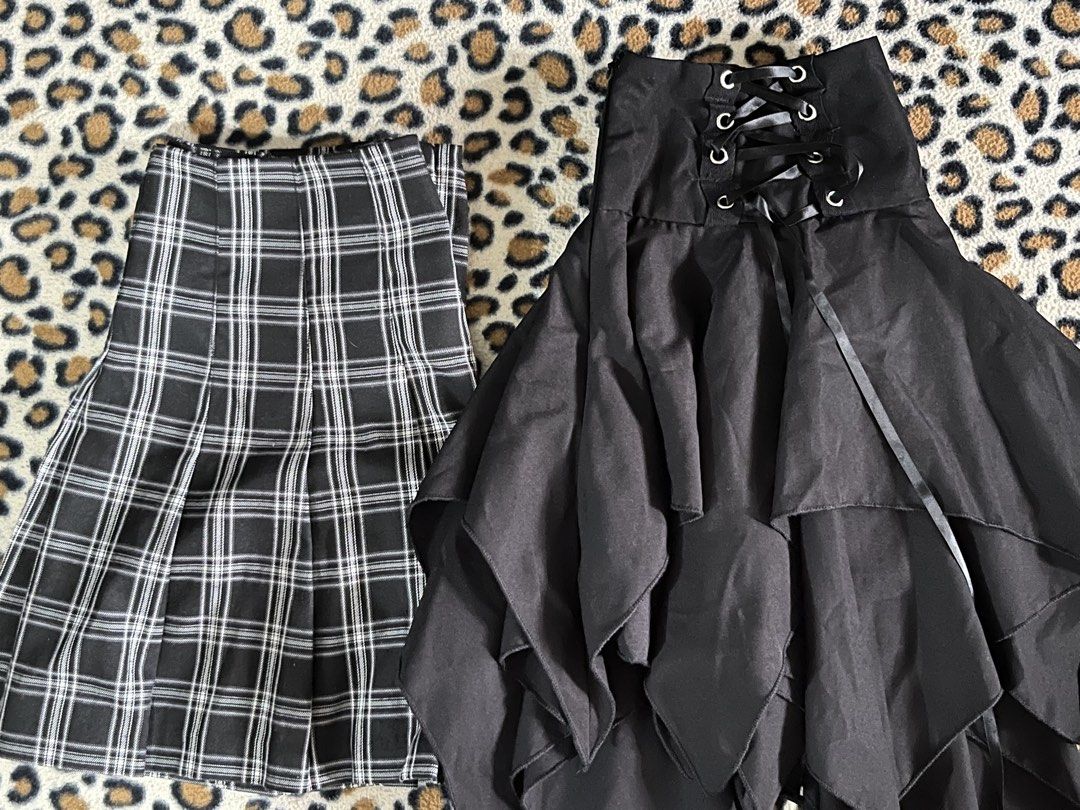 TAKE ALL (H&M & SHEIN) (Category: Skirts) located in San Pedro. Submitted by sie_declutters (Listing ID 1465688885, Image 1). Description: CONDITION: Both in very good condition.