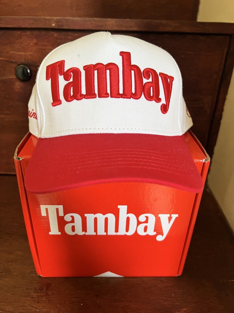 Tambay Pilipinas Snapback Cap with Box (Category: Caps & Hats) located in Cavite. Submitted by zacharyyy__ (Listing ID 1465625926, Image 1). Description: 🧢 TAMBAY CAP FOR SALE 🧢 📦 WITH ORIGINAL BOX & PIO SIGNATURE ✅ ✨ GOOD CONDITION ✅ 🔥 NEVER WORN — DISPLAY LANG Selling because I prefer New Era caps, kaya letting these go. 💰 PRICE: ₱4,500 Aspack — NEGOTIABLE For sure buyers 📌 Available Versions: • V16 Ponkan 🍊 • V20 • V21 🚚 J&T EXPRESS 📦