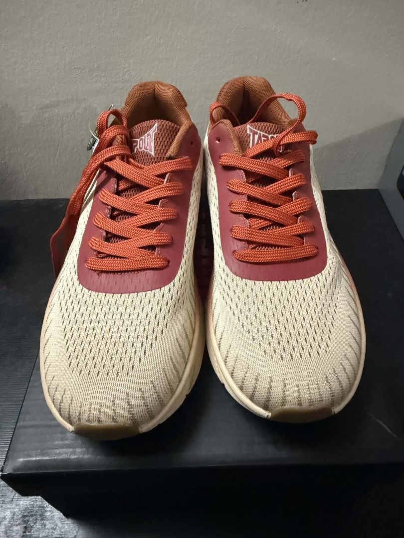 Tapout Beige Red Casual Sneakers (Category: Sneakers) located in Minglanilla. Submitted by dthreestore (Listing ID 1465746157, Image 1). Description: ▪︎Php 1,500 ▪︎Brand New Authentic ▪︎Follow us on Facebook: D3 Store ▪︎Mode of Payment: Cash/Gcash 🚚 Maxim / J&T (Shipping fee will be shouldered by the buyer) 📍Meet-up (Minglanilla, Cebu) .