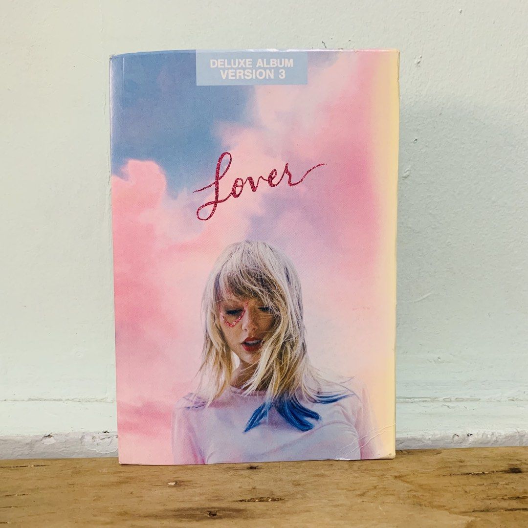 Taylor Swift Lover Deluxe Album Version 3 (Category: CDs & DVDs) located in Caloocan City. Submitted by offthegridfinds (Listing ID 1465756611, Image 1). Description: - Album: Taylor Swift - Lover (Deluxe Edition, Version 3) - Track highlights: Cruel Summer, The Archer, Daylight, plus 2 exclusive voice memos - Label: Republic Records - Condition: Minor wear around the edges and slight creasing on the front cover (spine and barcode intact) - Perfe
