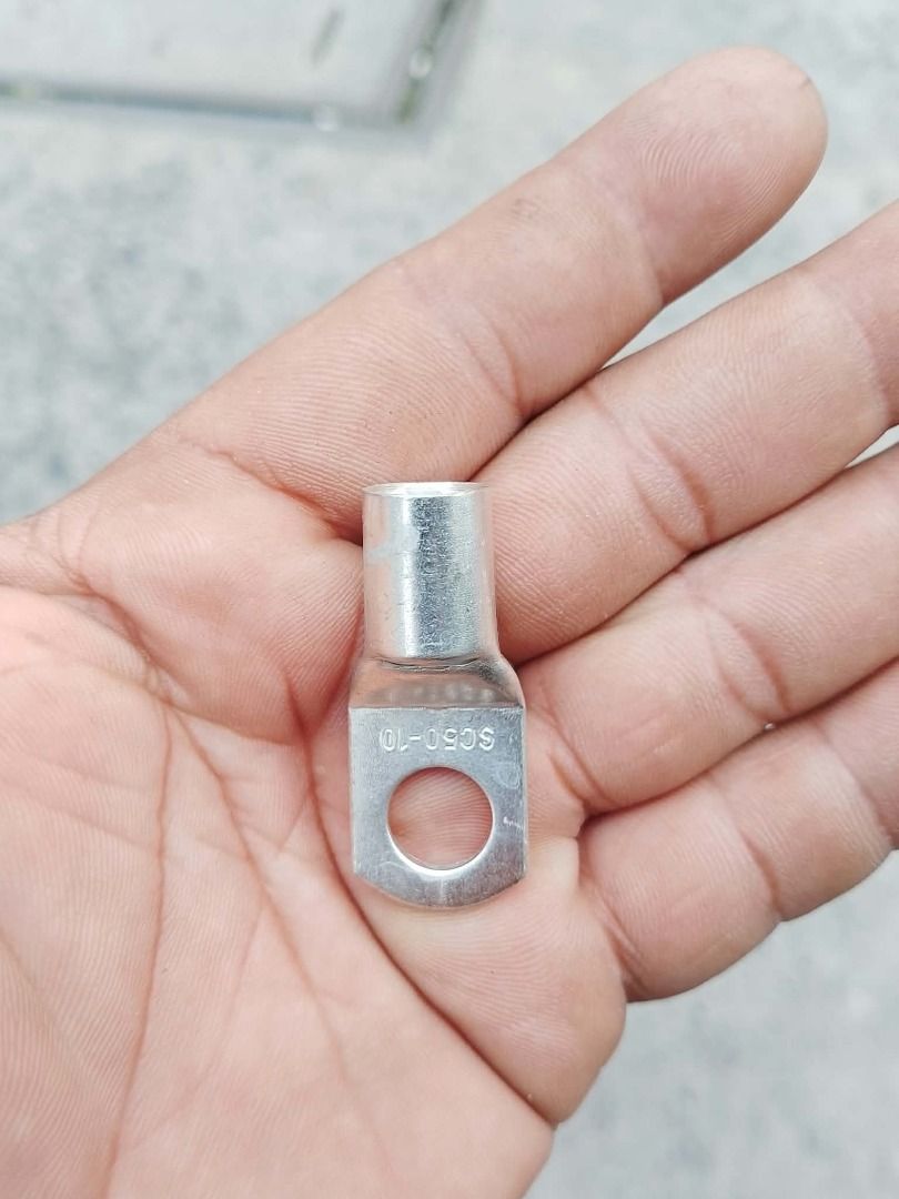 Terminal Lugs Code: SC50-10 (Category: Home Improvement Tools & Accessories) located in Manila. Submitted by 09171479278_elsie. (Listing ID 1465616719, Image 1). Description: Terminal Lugs Code: SC50-10.