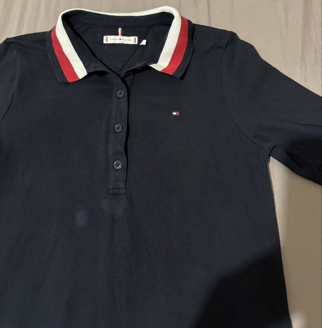 TH polo shirt (Category: Shirts) located in Batangas. Submitted by cjchelseamm (Listing ID 1465690362, Image 3). Description: size S on tag DM for exact dimes .