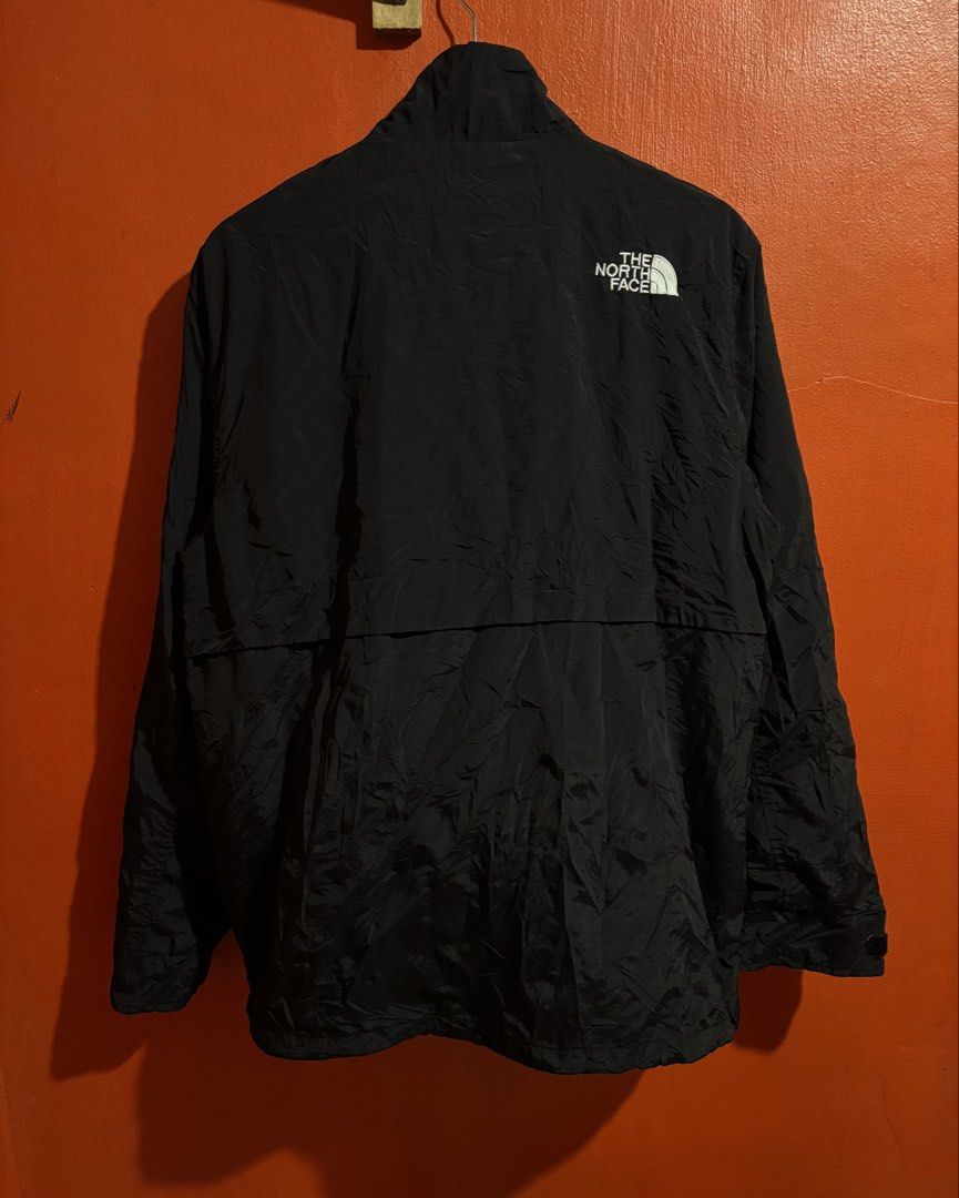The North Face Black Jacket 2XL (Category: Coats, Jackets and Outerwear) located in Naga. Submitted by ajrc.shop (Listing ID 1465700360, Image 2). Description: The North Face windbreaker ✅Size: 2XL on tag(fit XL) ✅Width: 23 ✅Length: 29 ✅Color Rate: 9/10 ✅Issue: None ✅Need Wash ✅Location: Bicol Naga City, Camarines Sur ✅Courier: J&T Express/Flash Express ✅MOP: Gcash only.