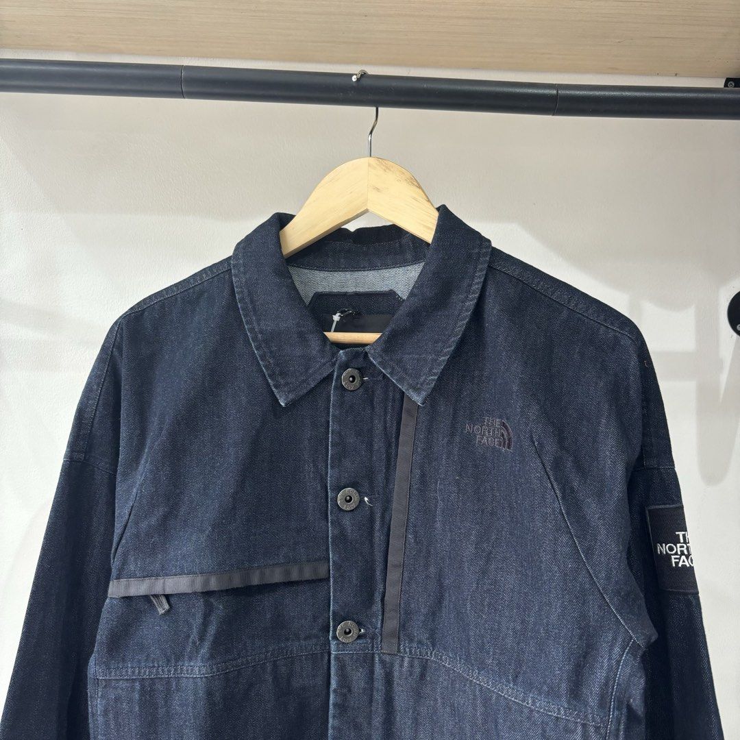 The North Face Denim Jacket (Category: Coats, Jackets and Outerwear) located in Bambang. Submitted by heats777 (Listing ID 1465745658, Image 1). Description: Excellent condition No issue Size: S on tag.