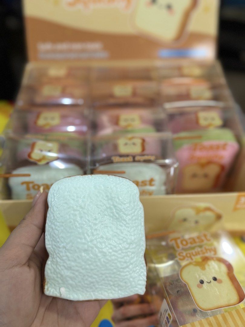 Toast Squishy Stretchy (Category: Plushies & Soft Toys) located in Quezon City. Submitted by eskyanolvia (Listing ID 1465698779, Image 2). Description: .