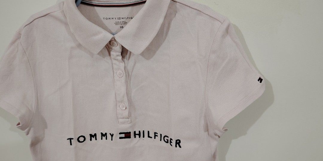 Tommy Dress (Category: Babies & Kids Fashion) located in Manila. Submitted by nobleflower_f701b3 (Listing ID 1465609022, Image 2). Description: Tommy Dress 8-10Y EUC Minimal sign usage Baby Pink.