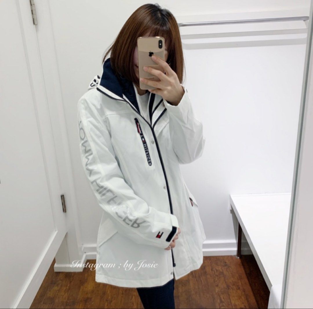 TOMMY HILFIGER (Category: Coats, Jackets and Outerwear) located in Cavite. Submitted by jabowakeeezzzz (Listing ID 1465673269, Image 1). Description: For sale TOMMY HILFIGER WOMENS JACKET 3in 1 Size small but best fit medium Dimension 20.5 x 29.