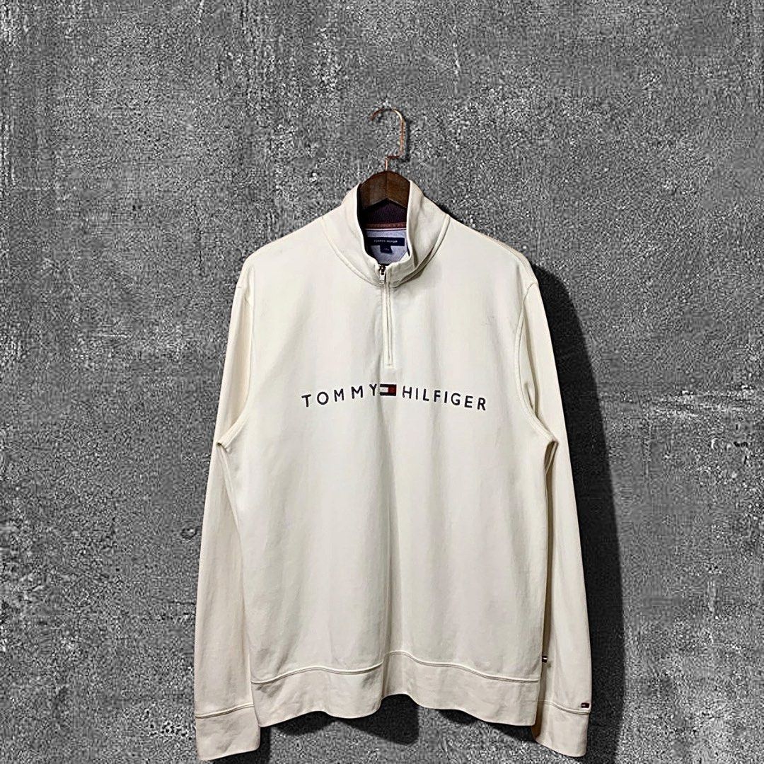 Tommy Hilfiger Embroidered Logo Quarter zip (Category: Formal Shirts) located in Quezon City. Submitted by donklasiko (Listing ID 1465639156, Image 1). Description: Condition: 9.5+/10 Pristine condition Issue: non Refer to the dimension 🤗 PM FOR MORE DETAILS NO RETURN, NO EXCHANGE & NO REFUND! ✅I ALSO ACCEPT TRADE/SWAP TO ANYTHING JUST DROP YOUR OFFER Please manage your expectations, this is a secondhand item. What you see is what you get 😊 💵M