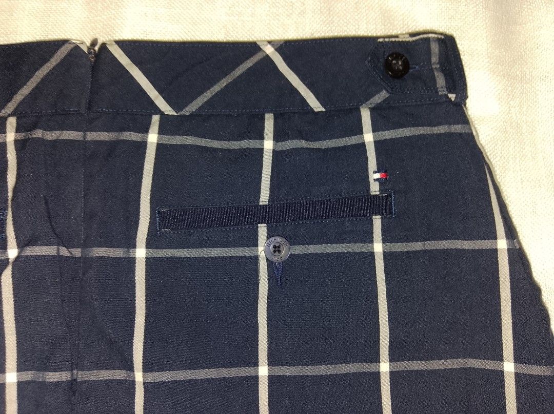 TOMMY HILFIGER Golf Navy Plaid Skirt (Category: Skirts) located in Quezon City. Submitted by ririyumi007 (Listing ID 1465723521, Image 3). Description: fits up 80kg (depending on body type) 📍Quezon City - Authentic Tommy Hilfiger - Shipping fee is shouldered by the buyer - pm for more details.