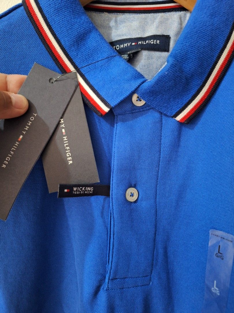 Tommy hilfiger royal blue large (Category: Tshirts & Polo Shirts ) located in Muntinlupa City. Submitted by kstefanomela14 (Listing ID 1465608013, Image 3). Description: Tommy Hilfiger royal blue poloshirt Brandnew no issue Large - 22 x 28.5 Cod cop lbc lalamove j&t.
