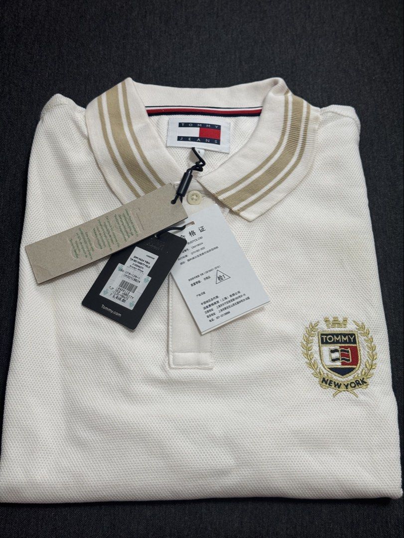 TOMMY SHIRT (Category: Luxury Apparel) located in Manila. Submitted by prettystuff1008 (Listing ID 1465643605, Image 1). Description: New Small size Selling low.