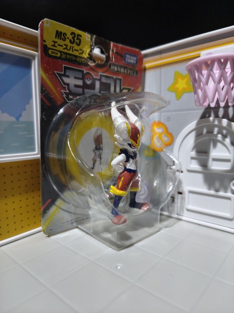 TOMY Pokemon Figure - Cinderace (Category: Action & Battle Toys) located in Taguig. Submitted by lilrootshop (Listing ID 1465738116, Image 3). Description: ***Crossposted*** Price: 300 AUTHENTIC Pass sa lowballers! First to pay basis. No COD. For item reservation, a down payment of 50% or 100 pesos (whichever is less) is required. Down payment is non-refundable. One month reservation only. Location: Taguig (near BGC) MOP: GCash / Maya / GoTyme.