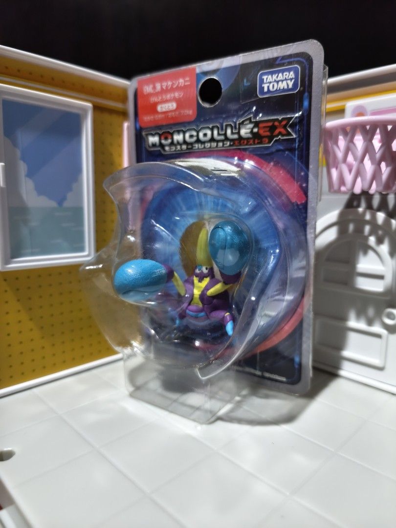TOMY Pokemon Figure - Crabrawler (Category: Action & Battle Toys) located in Taguig. Submitted by lilrootshop (Listing ID 1465740015, Image 2). Description: ***Crossposted*** Price: 650 AUTHENTIC MISB Pass sa lowballers! First to pay basis. No COD. For item reservation, a down payment of 50% or 100 pesos (whichever is less) is required. Down payment is non-refundable. One month reservation only. Location: Taguig (near BGC) MOP: GCash / Maya / GoT