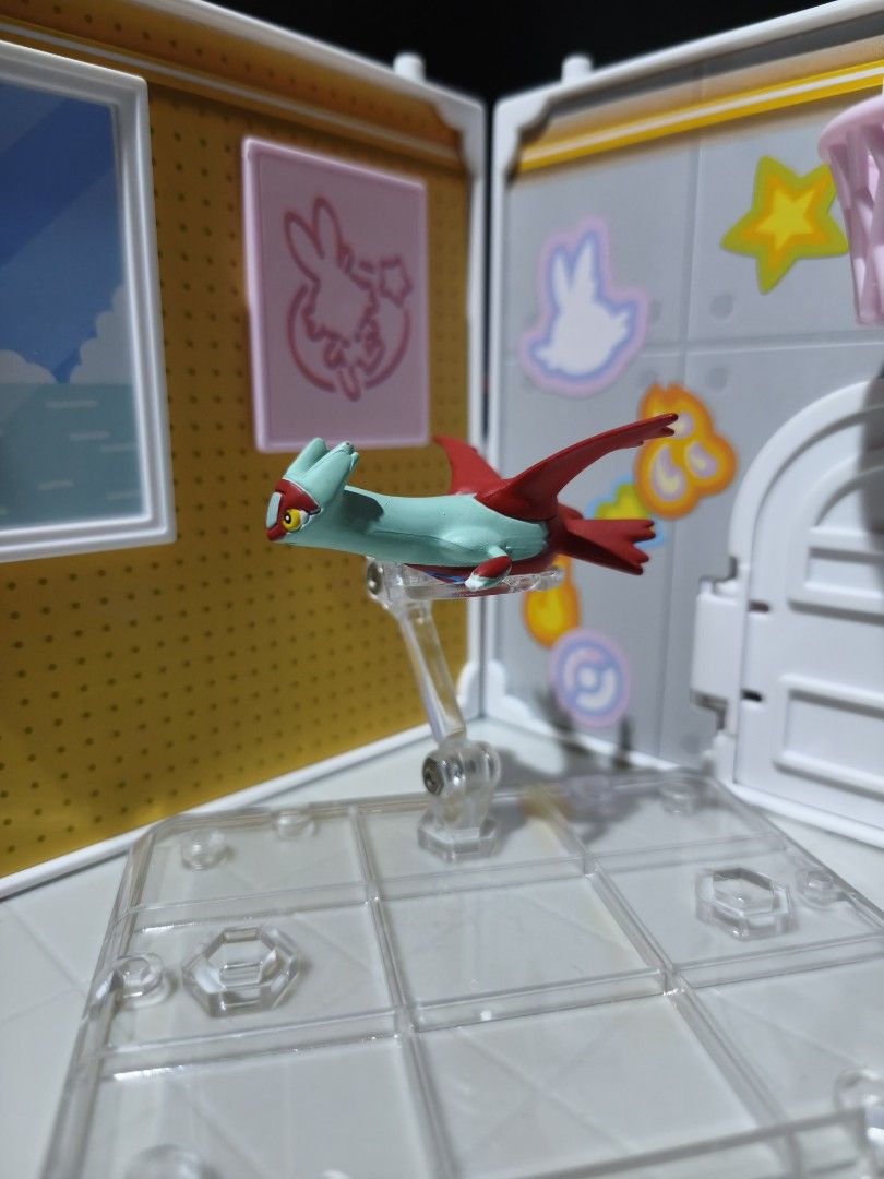 TOMY Pokemon Figure - Latias (Category: Action & Battle Toys) located in Taguig. Submitted by lilrootshop (Listing ID 1465728133, Image 1). Description: ***Crossposted*** Price: 250 AUTHENTIC Clear base NOT included Pass sa lowballers! First to pay basis. No COD. For item reservation, a down payment of 50% or 100 pesos (whichever is less) is required. Down payment is non-refundable. One month reservation only. Location: Taguig (near BGC) MOP: GCa