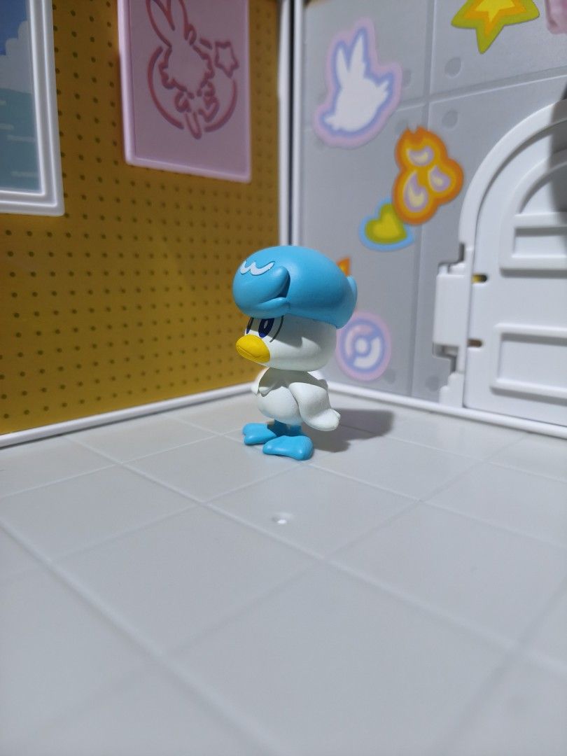 TOMY Pokemon Figure - Quaxly (Category: Action & Battle Toys) located in Taguig. Submitted by lilrootshop (Listing ID 1465743110, Image 2). Description: ***Crossposted*** Price: 200 (fixed) AUTHENTIC First to pay basis. No COD. For item reservation, a down payment of 50% or 100 pesos (whichever is less) is required. Down payment is non-refundable. One month reservation only. Location: Taguig (near BGC) MOP: GCash / Maya / GoTyme.