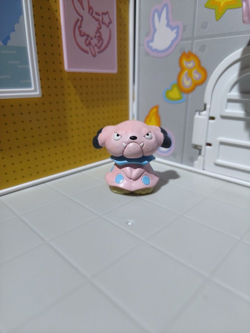 TOMY Pokemon Figure - Snubbull (Category: Action & Battle Toys) located in Taguig. Submitted by lilrootshop (Listing ID 1465736230, Image 1). Description: ***Crossposted*** Price: 350 AUTHENTIC Pass sa lowballers! First to pay basis. No COD. For item reservation, a down payment of 50% or 100 pesos (whichever is less) is required. Down payment is non-refundable. One month reservation only. Location: Taguig (near BGC) MOP: GCash / Maya / GoTyme.